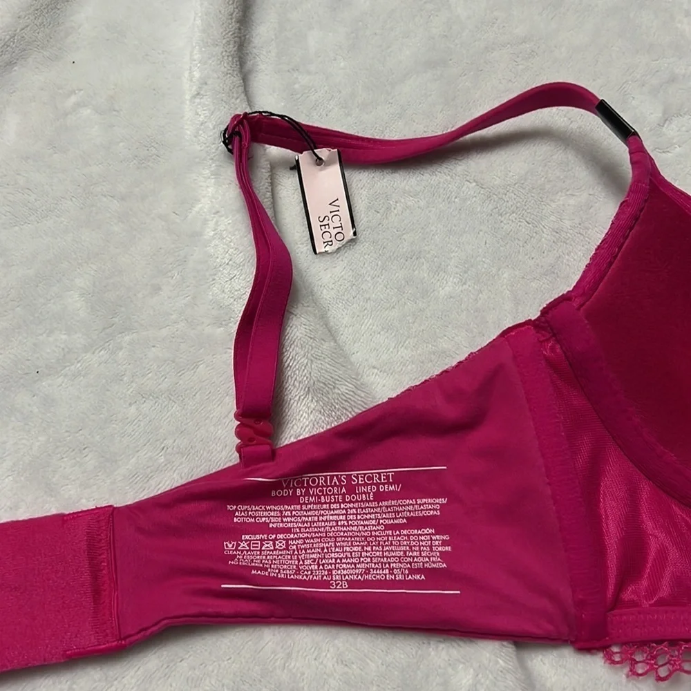 Hot Pink Victoria’s Secret Cropped Bustier